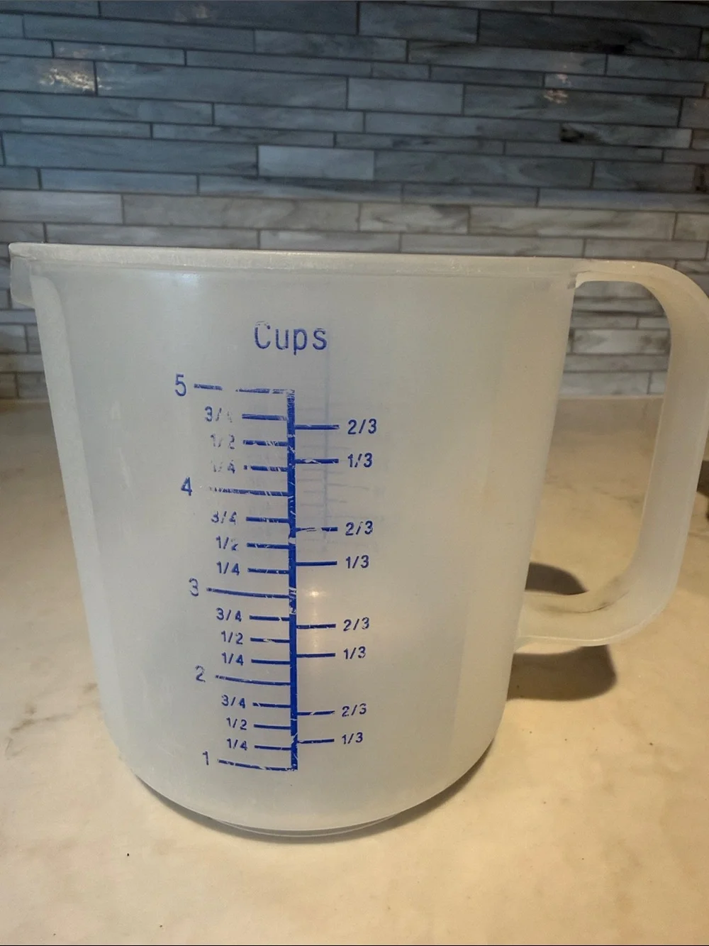 Vintage Tupperware Measuring Cup with Measuring Spoons & Cups - Picture 5 of 8